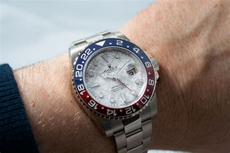 rolex gmt master ii pepsi white gold review